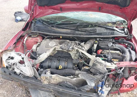 2013 Nissan Sentra Sv z USA, uszkodzony, nr VIN 3N1AB7AP4DL742139